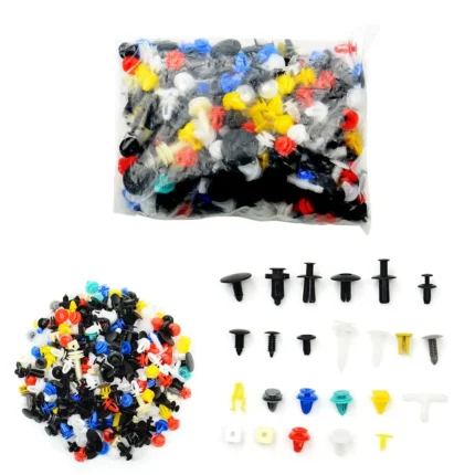 50pcs/100pcs Universal Mixed Auto Fastener Car Bumper Clips Retainer Car Fastener Rivet Door Panel Liner for All Car wholesale